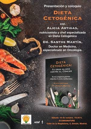 Cartel Presentación Libro Keto Presentación Libro Dieta Cetogénica